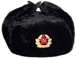 Ushanka Hat Black Fur Winter Authentic Russian Ussr Military Etsy In 2021 Ushanka Ushanka Hat Star Badge
