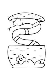 Yilan Boyama Sayfasi Boyama Sayfalari Hayvan Resim