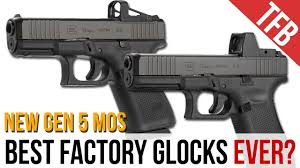 Or should you save some money and stick most serious shooters switch it out, but the new gun is much more precise and you. Did Glock Just Perfect The G19 And G17 The New G19 And G17 Mos Youtube
