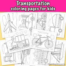 Check spelling or type a new query. Transportation Coloring Pages For Kids Itsybitsyfun Com