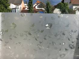 Fensterfolie Motiv Blumen Pion Statische Milchglas Folie Sichtschutz Kuscheldecken Zierkissen Fensterfolie Fussmatten Teppichlaufer