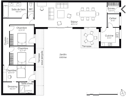 Plan villa plain pied plan maison phenix luxury la maison. Plan Maison 130 M En U Ooreka