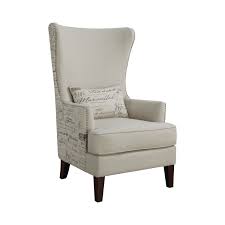 Order online, pick up curbside or in store in 2 hours or less! Curved Arm High Back Accent Chair Cream Coaster Fine Furni