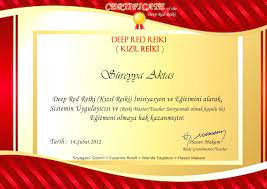 Deep Red Reiki Kizil Reiki Reiki Sureyya Aktas