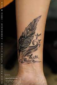Both men and women can wear the tattoo, and they look lovely on the wrist. Feather Tattoo On Wrist Best Tattoo Studio In India Black Poison Tattoos