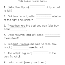 Not only do these worksheets help boost academic proficiency in all subjects across all grade levels, but they're designed to make the entire learning experience more enjoyable for young minds. Dolch High Frequency Word Cloze Activities