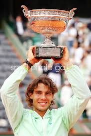 The trophy was created in its current form in 1981, after philippe chatrier, then president of the fédération française de tennis (fft). French Open 2010 Images Tennis Posters Rafael Nadal