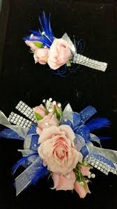 Made with soft touch roses silk rose buds in a lighter shade of royal blue (petal samples available) and silk silver roses and accented with baby's breath. Pale Pink Roses With Royal And Silver Baby Pink Wedding Rustic Wedding Blue Pale Pink Weddings