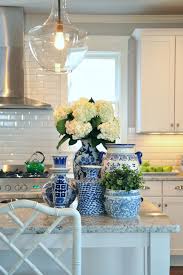 A kitchen with navy blue cabinets and sleek white counter tops accented with stainless steel is certainly hard to rival. Why Classic Blue And White Chinoiserie Is Here To Stay Hgtv S Decorating Design Blog Hgtv