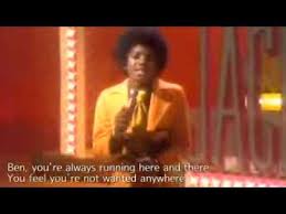Michael Jackson Ben Lyrics Ben Michael Jackson Michael Jackson Michael Jackson Youtube