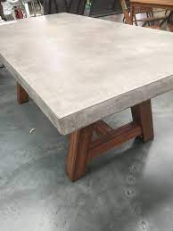 Nebraska Cement Table Bunnings Cement Table Outdoor Picnic Tables Dining Table