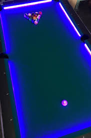 Led Pool Table Arcade Game Glow Game Rental San Francisco
