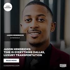 1,000 COSIGN's: Meet Jason Hendricks, Founder of TIED, A Luxury  Transportation Service Company