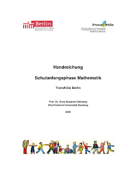 Pdf Handreichung Schulanfangsphase Mathematik Transkigs Berlin