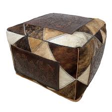 49 results for leather ottoman coffee table. Bloomsbury Market Aquera 18 Genuine Leather Square Patchwork Pouf Ottoman Wayfair