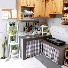 Dirty kitchen interior with wooden cabinets. Dirty Kitchen Budget House Design Facebook