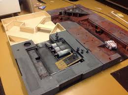 40k Imperial City Industrial Terrain Boards Warhammer Terrain Wargaming Terrain Game Terrain