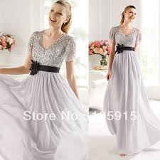 Modest Silver V Neck Floor Length Peplum Sequined Bridesmaid Dresses Cheap Modest Bridesmaid Dresses Short Sleeve Prom Dresses Bridesmaid Dresses With Sleeves