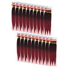 Ghana braids are a form of twists mostly found in african countries. Amazon Com Realistic Multi Pack Deals Pre Stretched X Pression 3x Ghana Braids Unfolded 50 100 Kanekalon Easy To Braid Itch Free 20 Pack T1bbg Beauty
