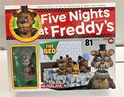Five Nights At Freddy S The Bed Construction Set Fnaf Mcfarlane Lego Freddy Toys Five Nights At Freddy S Fnaf