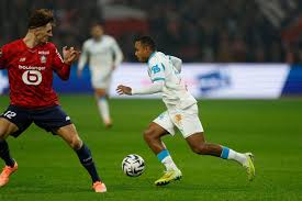 Lille ends Marseille's six-week unbeaten run in Ligue 1