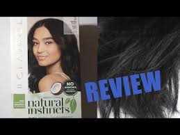 The product line is made from 80% naturally derived ingredients, including aloe vera and coconut oil. Clairol Natural Instincts 3 Brown Black Review Youtube