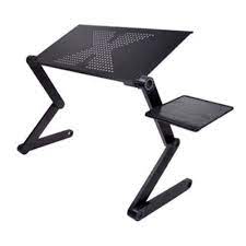 promotion portable foldable adjustable laptop desk computer table stand tray for sofa bed black cekyat urunler dizustu