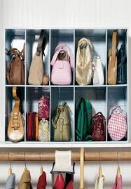 Before actually sorting through clothes and organizing your closet items, you will have to clean and remove all the dust inside. Organize Purses In Closet Pinterest Nar Media Kit
