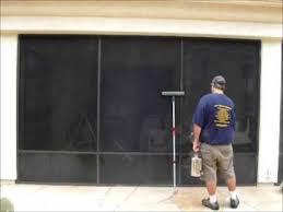 Sep 28, 2019 · first, soak the screen and frames using the garden hose and then gently scrub it with warm water mixed with dish soap. How To Clean Window Sceens Youtube