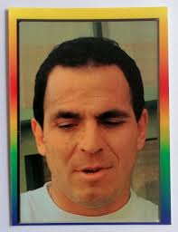 1997 Navarrete Copa America Face Sticker #155 FREDDY TERNERO PERU TRAINER