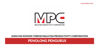 Malaysia productivity corporation (mpc) is a statutory body under the ministry of international trade and industry (miti), malaysia. Malaysia Productivity Corporation Mpc