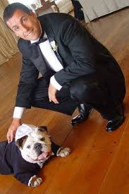 Two Of My Favorite Things Adam Sandler And His Bulldog Matzoball Celebrity Dogs Bulldog Adam Sandler