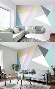 Nordic Ikea Bedroom Living Room Modern Minimalist Abstract Geometry Wallpaper 3d Minimalist Living Room Apartment Living Room Modern Living Room Wall Wallpaper