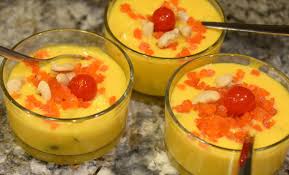 Birds Custard Powder Recipes Ice Cream Mango Custard Recipe How To Make Mango Custard Hungryforever Recipe Custard Recipes Mango Custard Recipe Food
