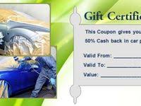 Photoadking is an excellent tool. 16 Best Auto Detailing Gift Certificate Template Ideas Gift Certificate Template Gift Certificates Certificate