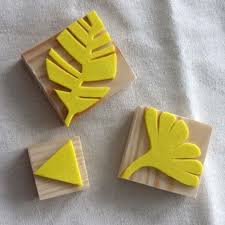 Selbstgemacht Stempel Aus Moosgummi Handgemachte Briefmarken Stoffdruck Handgemachte Geburtstagsgeschenke