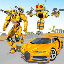 bee robot car transformation v2 24 mod apk hileli full indir evrim araba robot
