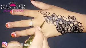 Contoh henna tangan simple dan mudah terbaru 2017 apa kabar pengunjung. Tutorial Henna Tangan Simple Youtube