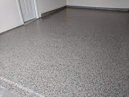 Concrete floor contractors apply epoxies in numerous colors with decorative chips or quartz. Garage Floor Coating Flores Decorative Concrete Epoxy Paint