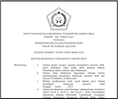 Download contoh sk surat keputusan kelulusan siswa sekolah tahun 2017 sk lulus ujian biasanya dibuat setelah pelaksanaan rapat telah digelar yang mana kegiatan rapat tersebut dilakukan untuk merundingkan untuk pengesahan dan penetapan kriteria kelulusan siswa, setelah penetapan dengan disepkati panitia rapat kelulusan maka guru kepala sekolah akan membuat sk lulus un untuk peserta didiknya. Contoh Sk Penetapan Kelulusan Peserta Didik Dan Lampirannya