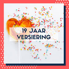 Home Verjaardag 19 Jaar Versiering
