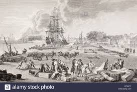 Download This Stock Image Rochefort France In The 18th Century The Main Port For Supplying France S Overseas Antique Illustration Illustration Art Fine Art