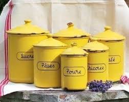 yellow canister set ideas on foter