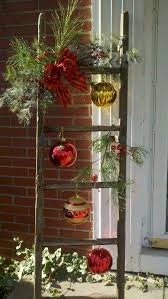 Christmas Ladder Outdoor Christmas Diy Christmas Decorations Diy Outdoor Outdoor Christmas Decorations