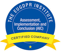 Aic — умный дизайн, и точка. The Eugdpr Institute Corporate Company Assessment Implementation And Conclusion Aic Certification On Eu Privacy And Security Regimes Is A Formal Component Of Data Protection Regulation Eu Gdpr Institute