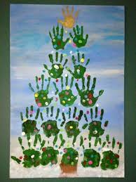 Hand Print Diy Christmas Deko Fenster Geschenk Basteln Weihnachten Kindergarten Weihnachten Weihnachtsdeko Basteln