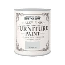 Maybe you would like to learn more about one of these? Rust Oleum Chalky Furniture Paint Winter Grey 750ml Homebase