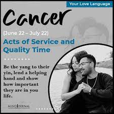 Cancer's are true homebodies and enjoy spending their days indoors with the people they love. What Is Aries Love Language