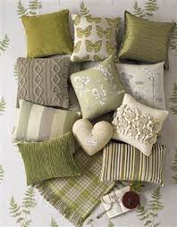 Mixed Greens Like The Mix Of Plaid Stripes Textures And Prints Olive Sage Taupe Ecru Grey Living Room Green Bedroom Green Room Colors