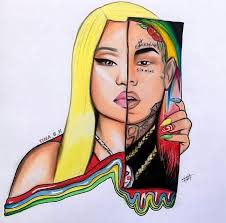 Barbie Szn On Instagram Fefe At 65 Mil On Youtube Right Now And Number 1 On Itunes Music Video Char Nicki Minaj Drawing Nicki Minaj Wallpaper Nicki Minaj